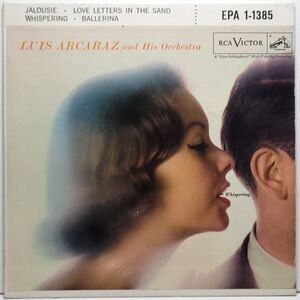 Luis Arcaraz 45 RPM EP W/PS - Whispering - RCA Victor M-/M- Latin Jazz '57